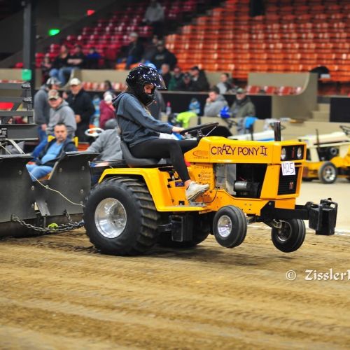 Garden Tractor Pull Red Garden Tractor Pulling